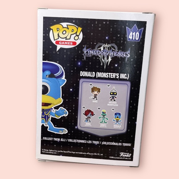 Funko Pop Kingdom Hearts Donald (Monster’s Inc) Vinyl Figure - Picture 4 of 11